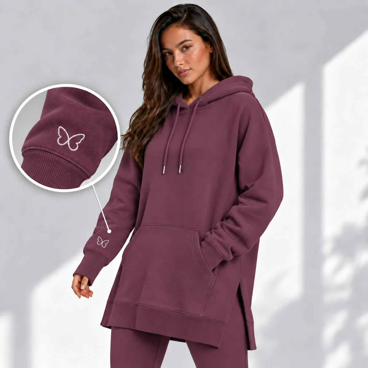 Oversized Huvklänning